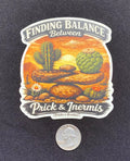 Finding Balance Vinyl Sticker