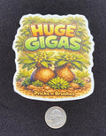 Huge Gigas Vinyl Sticker