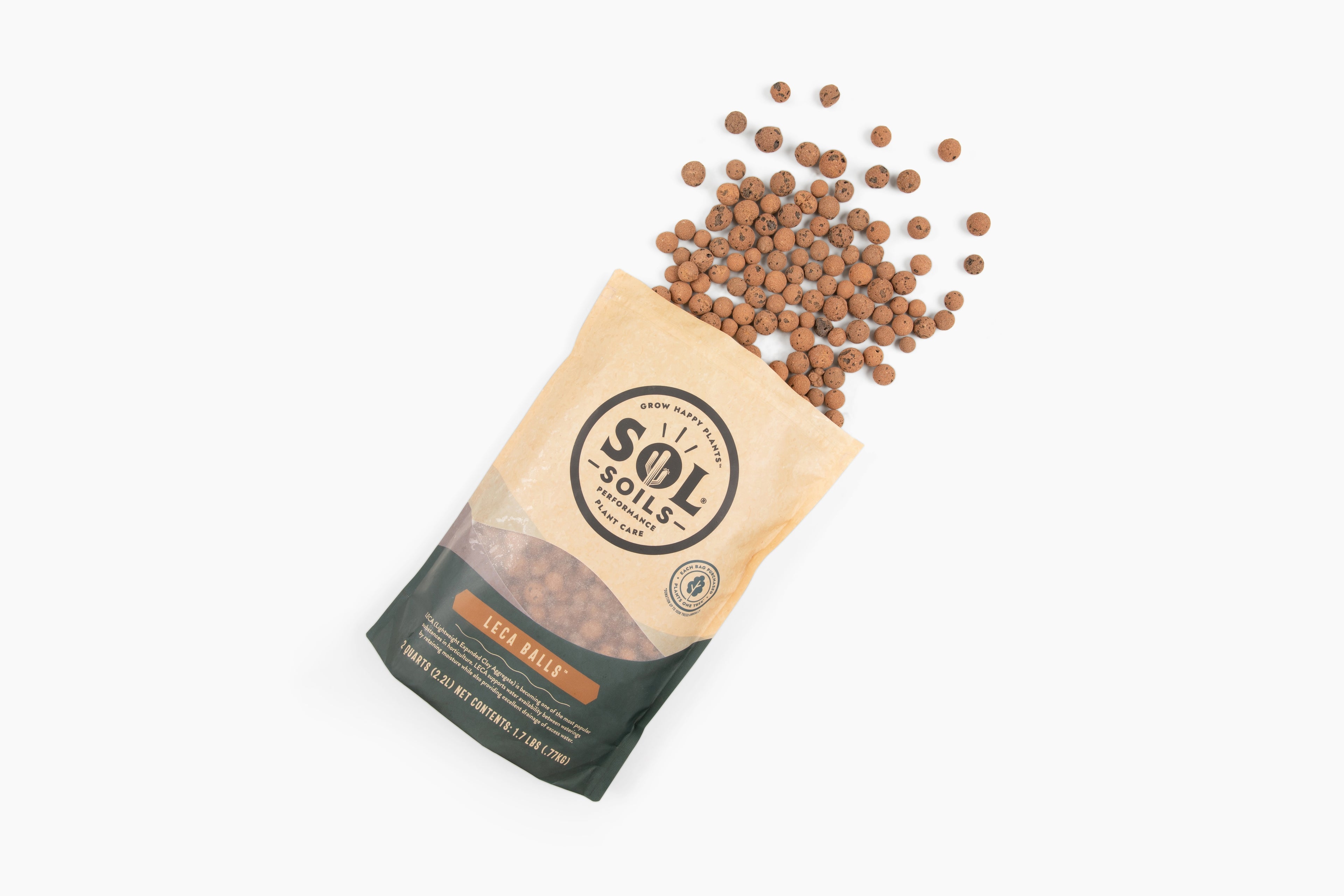 Sol Soil - LECA Balls - 2 Quart