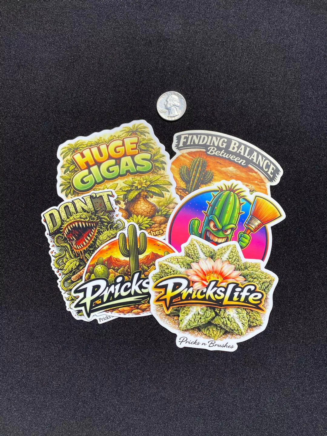 PnB Sticker Collector Pack - 6 designs - Vinyl Stickers