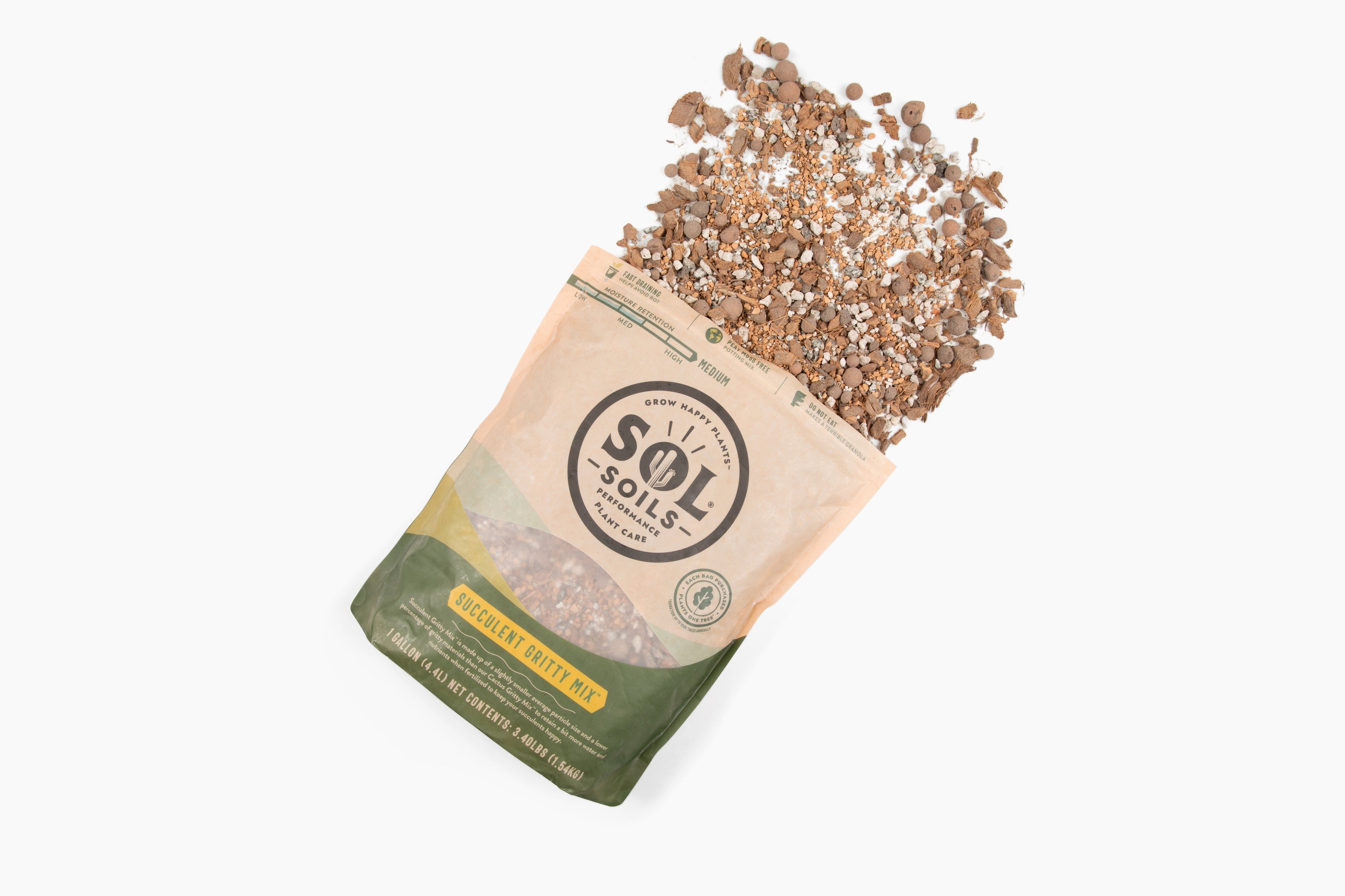 Sol Soil - Succulent Gritty Mix - 2 Quart